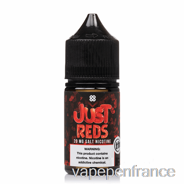 Juste Des Rouges - Sel D'excision - Alt Zéro - Stylo Vape 30 Ml 40 Mg